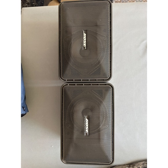 Bose Other - Bose Model 101 Music Monitor Speakers Pair Black 4 Ohm 60W C34521 C34522